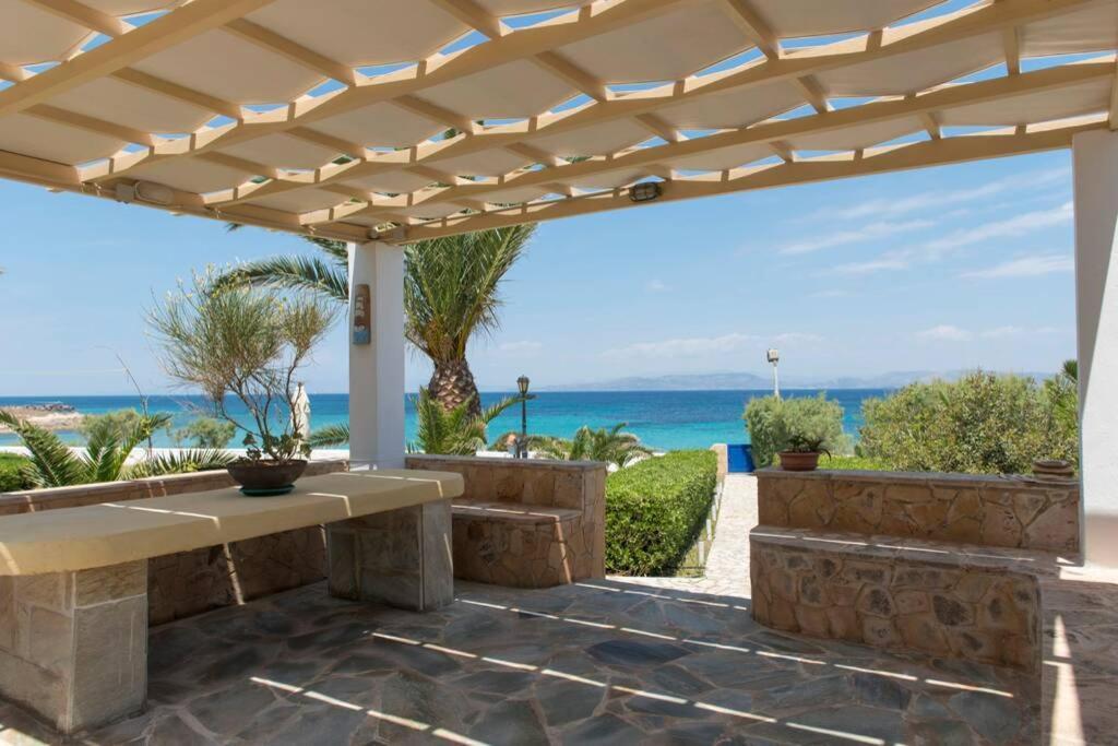 Palmaya Villa, Unique Seafront Experience Vagia  Exterior foto