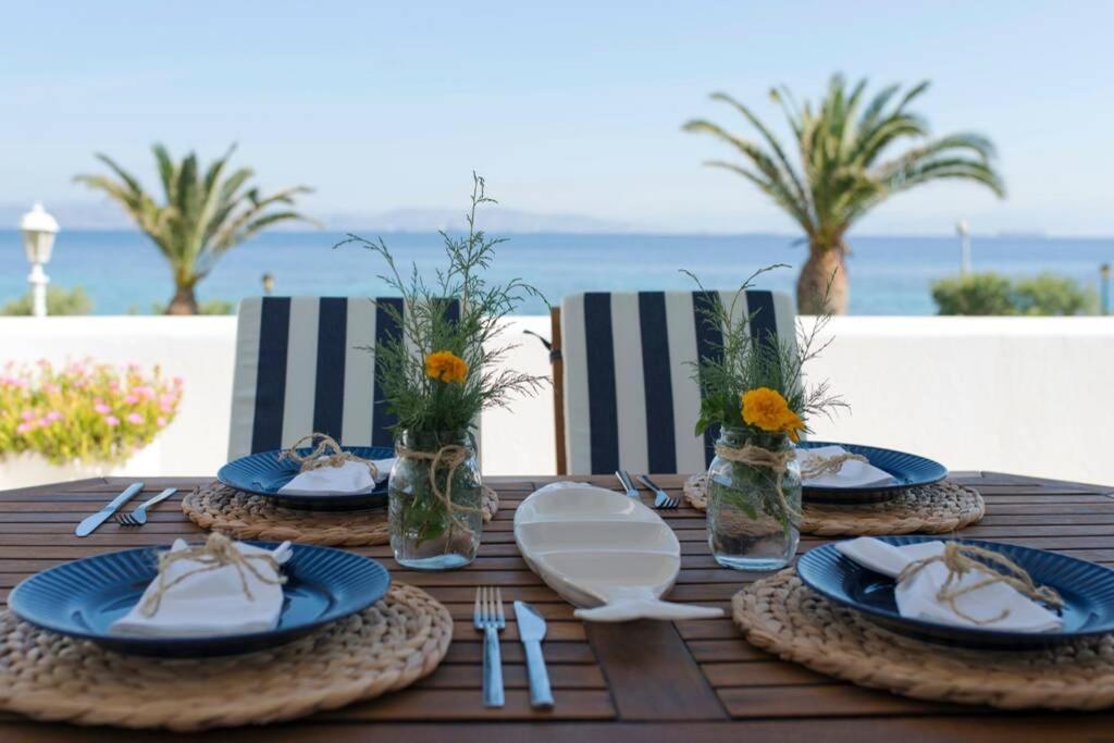 Palmaya Villa, Unique Seafront Experience Vagia  Exterior foto
